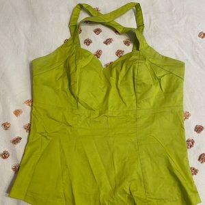 Deadly Dames Voodoo Vixen Cross Top